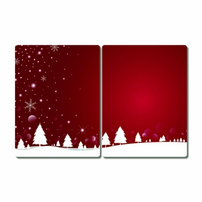 Tábua cozinha Árvores de Natal Feriados Flocos de Neve