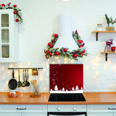 Tábua cozinha Árvores de Natal Feriados Flocos de Neve