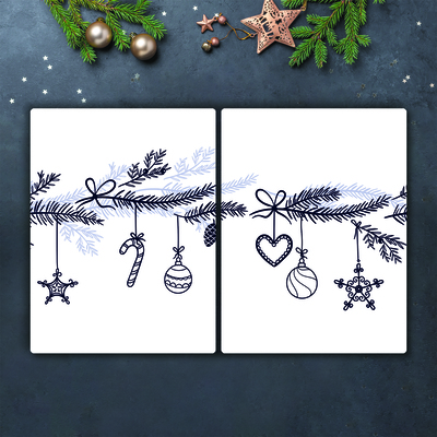 Tábua de corte Decorações de Natal Decorações de Inverno
