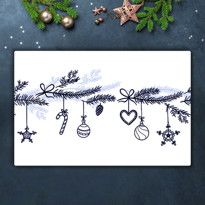 Tábua de corte Decorações de Natal Decorações de Inverno