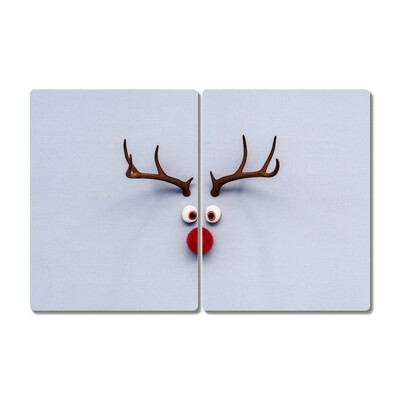 Tábua cozinha Rudolph, a rena do Natal