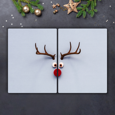 Tábua cozinha Rudolph, a rena do Natal