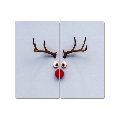 Tábua cozinha Rudolph, a rena do Natal
