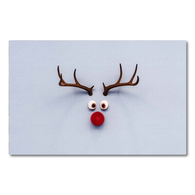 Tábua cozinha Rudolph, a rena do Natal