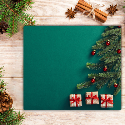 Tábua de corte Presentes Árvore de Natal Feriados Inverno