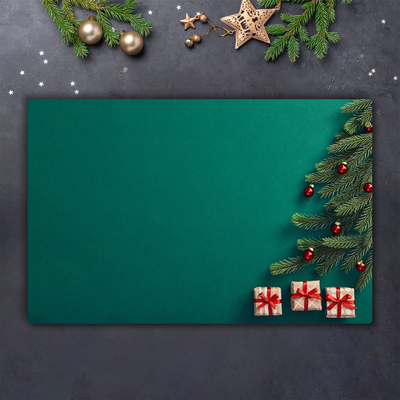 Tábua de corte Presentes Árvore de Natal Feriados Inverno