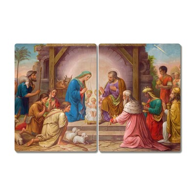 Tábua de corte Presépio Jesus