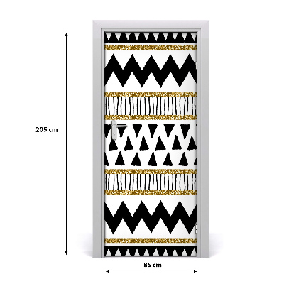 Papel de parede em porta Origem étnica