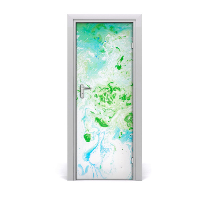 Autocolante para porta Abstração da mancha