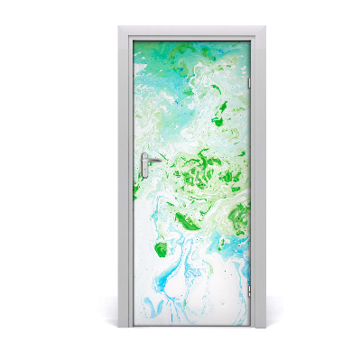 Autocolante para porta Abstração da mancha