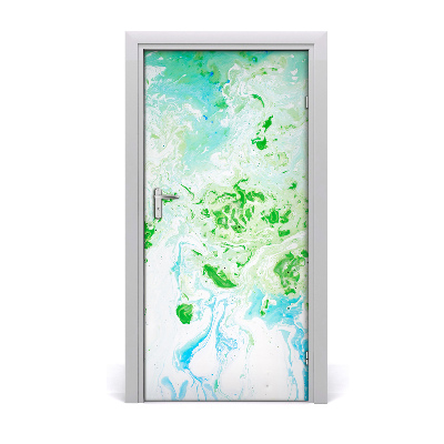 Autocolante para porta Abstração da mancha