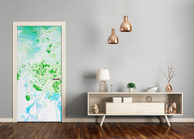 Autocolante para porta Abstração da mancha