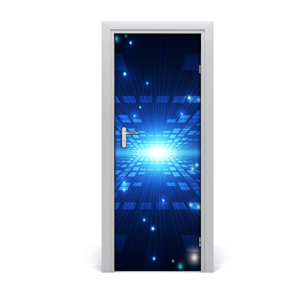 Adesivo em porta Fundo 3D