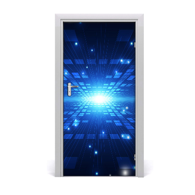 Adesivo em porta Fundo 3D