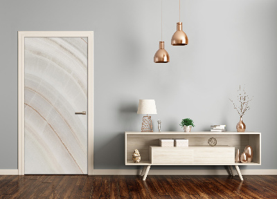 Autocolante para porta fundo de mármore doméstico