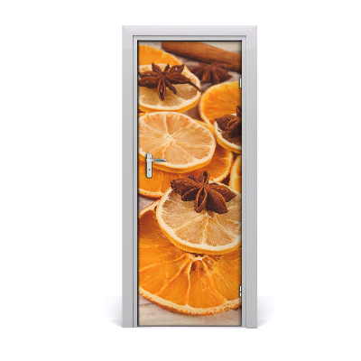 Papel de parede em porta O Cheiro do Natal