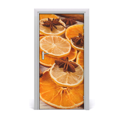 Papel de parede em porta O Cheiro do Natal