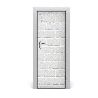 Adesivo em porta Parede de tijolos