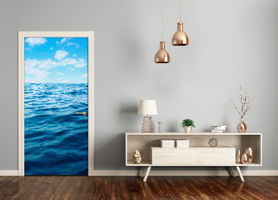 Autocolante para porta Água do mar