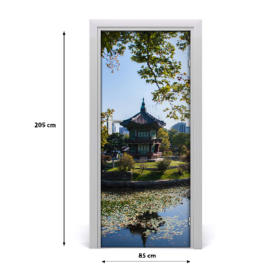 Autocolante para porta Coréia do Sul