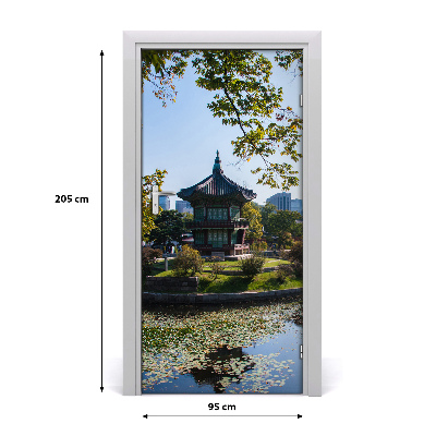 Autocolante para porta Coréia do Sul