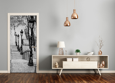 Adesivo em porta Escadaria