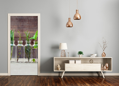 Autocolante para porta Ervas