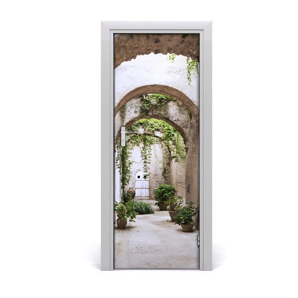 Adesivo em porta Rua Akrada