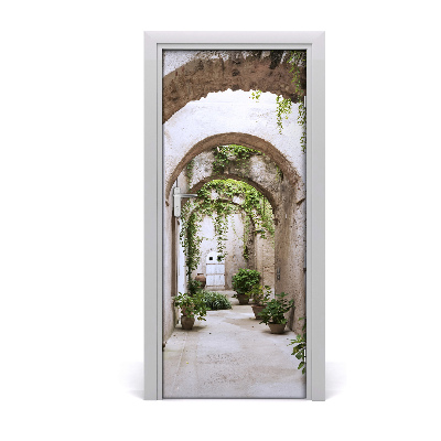 Adesivo em porta Rua Akrada