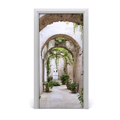 Adesivo em porta Rua Akrada