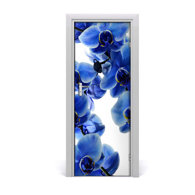 Autocolante para porta flor de orquídea