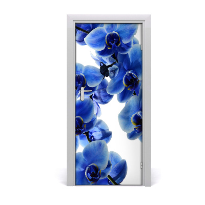 Autocolante para porta flor de orquídea