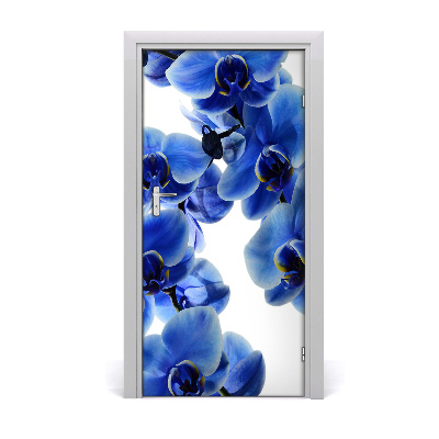 Autocolante para porta flor de orquídea