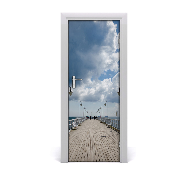 Autocolante para porta Cais em Orłowo