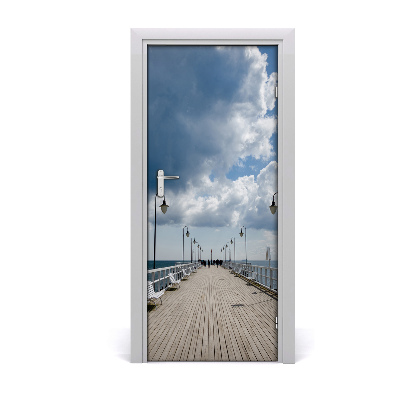 Autocolante para porta Cais em Orłowo