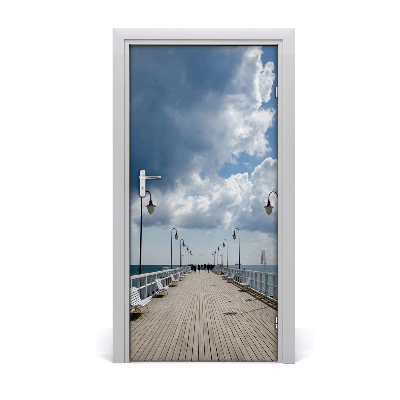 Autocolante para porta Cais em Orłowo