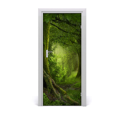 Autocolante para porta Selva tropical