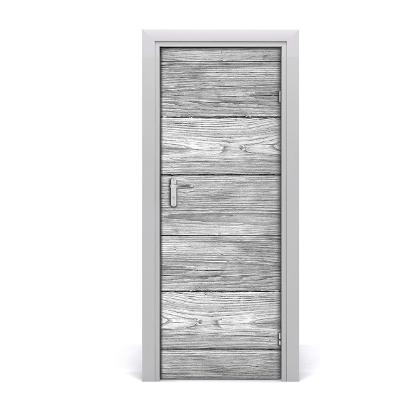 Autocolante para porta Fundo de madeira