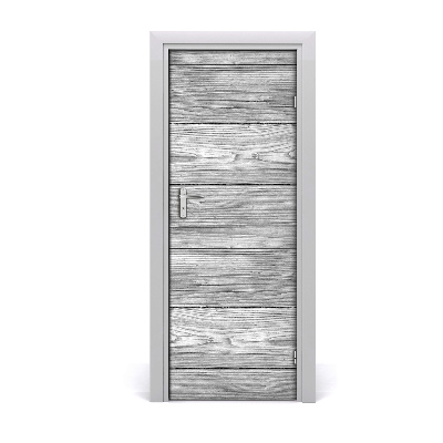 Autocolante para porta Fundo de madeira