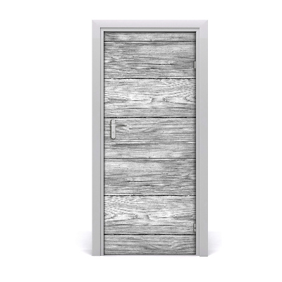 Autocolante para porta Fundo de madeira