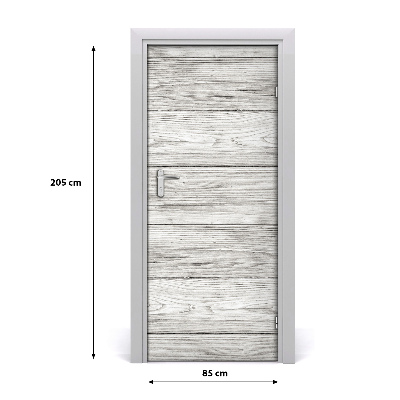 Adesivo em porta Fundo de madeira