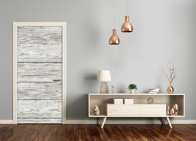 Adesivo em porta Fundo de madeira