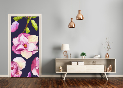 Autocolante para porta Magnólia