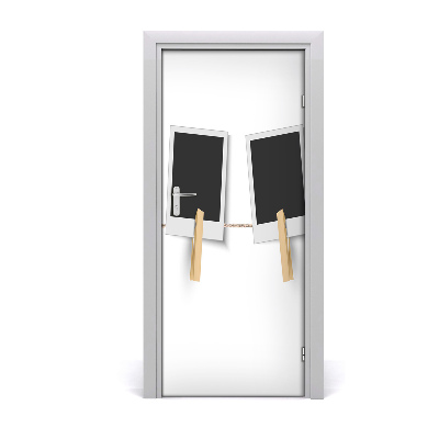 Autocolante para porta Molduras para fotos