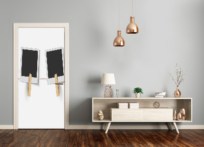 Autocolante para porta Molduras para fotos