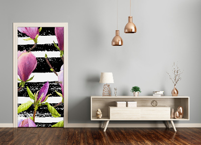 Adesivo em porta Magnólia