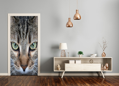 Adesivo em porta Olhos de gato