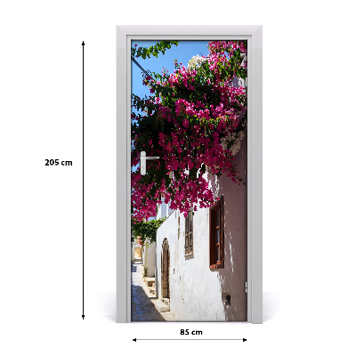 Adesivo em porta Rodes, Grécia