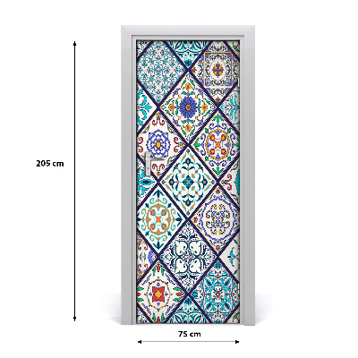 Adesivo em porta Azulejos cerâmicos