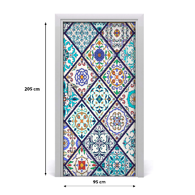 Adesivo em porta Azulejos cerâmicos